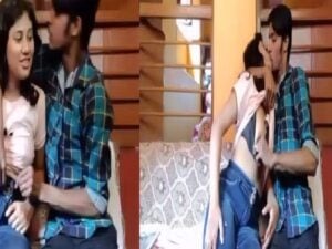 Bengali cousin sister kissing and indian blowjob foreplay sex