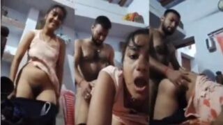 Dehati Ladki Ghodi Banakar Hard Nangi Sex – Bangla Outdoor Clip